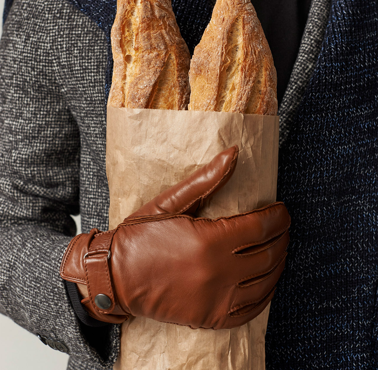 Marcel Brown Leather Gloves – Hamerli